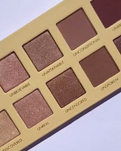 LORAC Unzipped Eyeshadow Palette, Matte And Glitter Finish