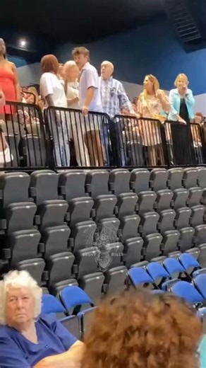 Racist Karen threw a woman’s phone on the floor and instantly got punched in the faceBackstory …Man before the video started recording that lady put her hand on my momma first and pushed my 5 year old niece down all because my momma was tryna get past her to sit !! She told that lady hundred times respectfully that she did not want to do that with her and the lady kept going on which resulted in what you see😂 none of us went to jail and we all got to watch our family graduate😇 nd of course she