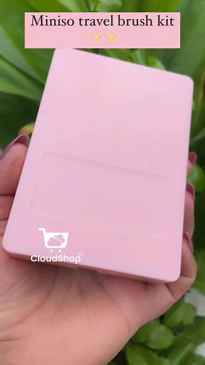 7.3K views · 66 reactions | Miniso Viral Korean Brush Set 曆✨ Available in 4 different color:  Barbie Pink  Greeny 癩 Nude Brown  Baby Pink #brushset #koreanbrush #minisobrush #minibrush #cutebrush #viral #viralbrush | Cloud Shop BD | Facebook