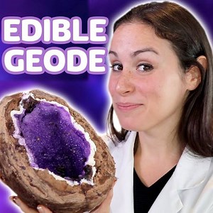 29K views · 249 reactions | HOW to make an EDIBLE GEODE!!  | Food Pop | Facebook