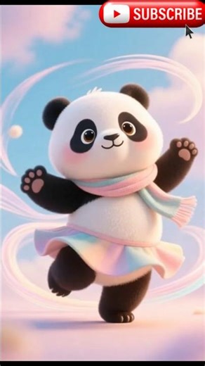 Kawaii Spin Panda Is Too Adorable 🐼💫💖 #cute #funny #panda #roblox #love #dance #gaming #comedy