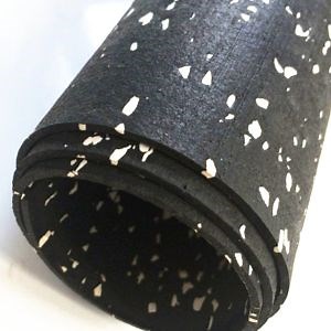 [Hot Item] Anti-Slip 4mm, 6mm, 8mm, 10mm Gym Rubber Flooring Rolls with 10%-70% EPDM Particle Rubber Mat Rolls