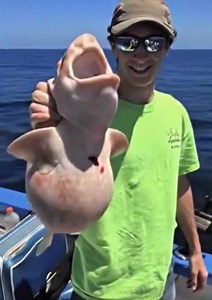 74K views · 192 reactions | Alien Fish Mystery Solved - after studying the photos the experts agree that the strange fish is an albino swell shark - still alive and well! Thanks Jaime for the great story and for releasing this cute critter. Watch video in the 1st c0mment ⬇️⬇️⬇️ | Life Journey | Facebook