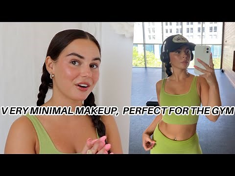 My "Gym Makeup" Routine ( VERY NATURAL ) || EJB MAKEUP MONDAY