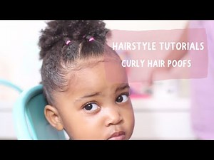 How to do curly hair poofs
