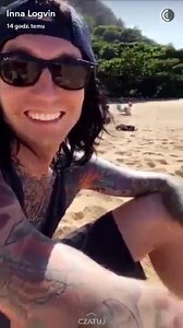 A tak Jake i Inna spędzają swoje wakacje ☉󾬐󾠩 ------------- Jake's and Inna's vacation ☉󾬐󾠩 /Faithless | Black Veil Brides - Poland Army
