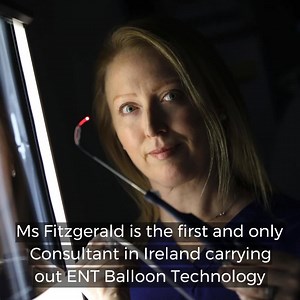 Meet the Consultant: Ms Deirdre Fitzgerald, Consultant ENT & Facial Plastic Surgeon. Deirdre treats both adults and children and is the first Consultant in Ireland to offer ENT balloon technology, a minimally invasive and highly successful treatment for a range of ear and sinus complaints. | Beacon Hospital