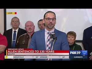 News conference on Delphi murders trial and sentencing