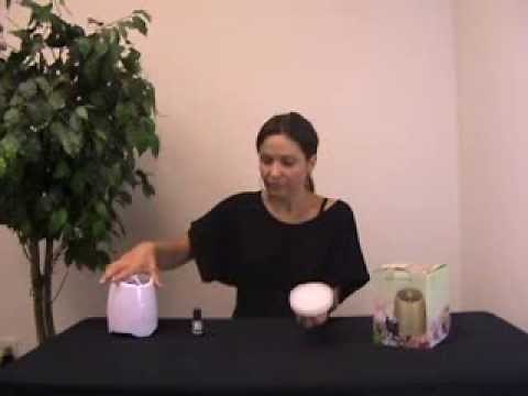 Electric Aromatherapy Fan Diffuser Demo