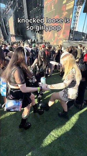 Girl pit! Hardcore is for the girls to frolic to!!!!!!