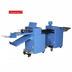 [Hot Item] Paper Creasing Folding Machine Yh370sz Knife Type The Auto Press a Scar and Fold Page Machine