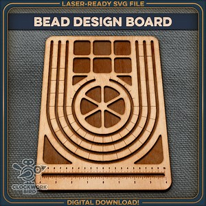 Bead Design Board, Beading Tray - Unique Laser Cut File - Etsy Canada