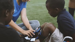 That's what soccer does. 🌟 ⚽ Your support turns neighbors into coaches into mentors for life. #SoccerDoes soccerdoes.org/donate | U.S. Soccer Foundation