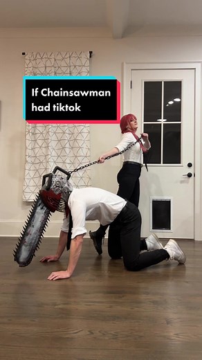 My new lawn mower works great @wholewheatpeet #chainsawman #denji #ma...