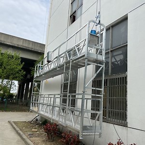 [Hot Item] Electric Motor Hoisting Portable Working Platform Outdoor Construction Cradle