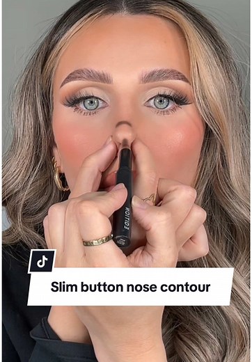 How to Achieve a Slim Button Nose Contour