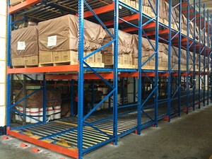 [Hot Item] Automatic Storeage System Heavy Duty Gravity Pallet Racking for Warehouse Storage