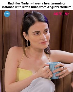 55K views · 1K reactions | While shooting for Angrezi Medium, Radhika Madan shared heartwarming moments with the late actor Irrfan Khan. Watch the full episode exclusively on our YouTube channel. | Hauterrfly | Facebook