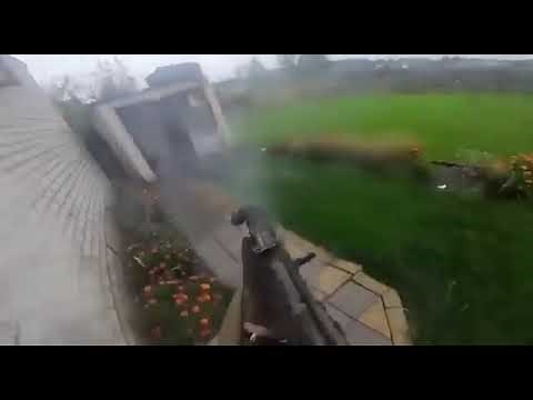 💩Russian Soldier shot pooping in the toilet helmet cam war footage