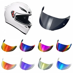 K1 Helmet Shield Uv Protected for AGV K3sv K5 K5s K1s Visor Replacement Motorcycle Helmet Accessories Face Shield