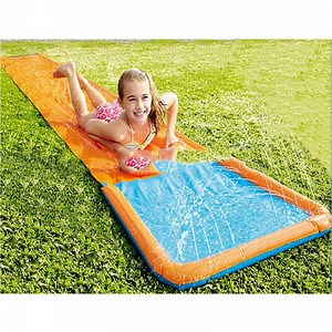 Kids Garden Water Sprinkler Spray Mat Inflatable Slip and Slide Water Mat