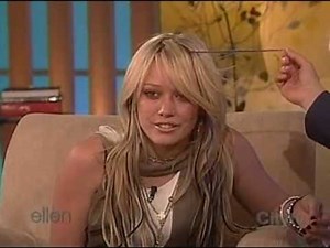 Hilary Duff Ellen Degeneres Show 2004 12 10