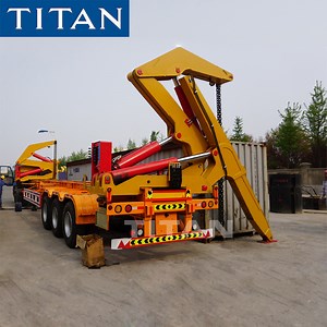[Hot Item] Titan 40FT Container Side Loader Trailer Self Loading Truck Trailer