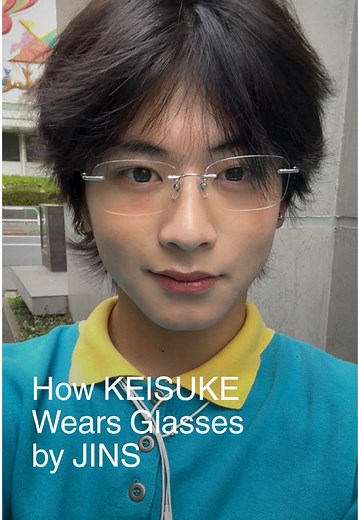 今日何着てる？東京 JINS Eyewear