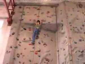Girl Reaching Orgasm While Rock-Climbing