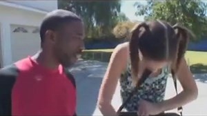 Amber Rayne hot white racist bitch fucked by big black cock