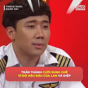 3.6M views · 52K reactions | Trấn Thành cười rung ghế vì độ hậu đậu của Lan và Điệp ---------------- ©️ Nội dung được khai thác và bảo vệ bản quyền bởi Điền Quân Group  Thách Thức Danh Hài #dienquangroup #DienQuanComedy #ThachThucDanhHai | Đấu Trường Tiếu Lâm | Facebook