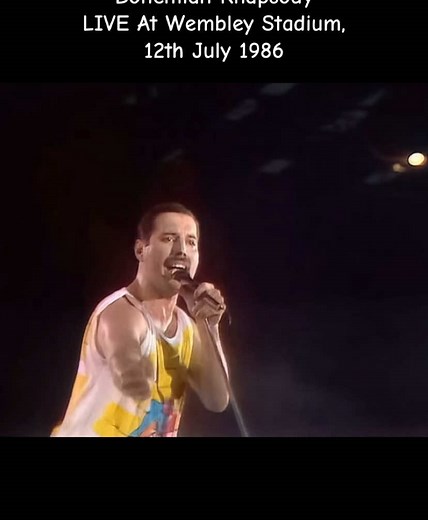 Queen's Bohemian Rhapsody Live at Wembley 1986