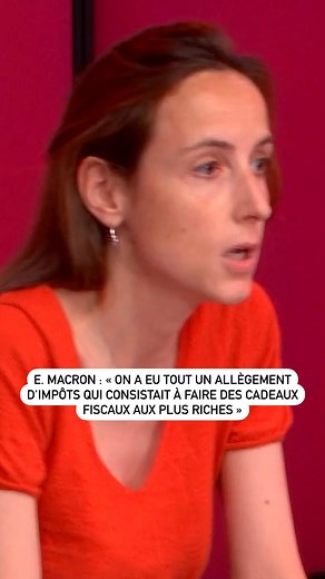 23K views · 84 reactions | Emmanuel Macron : "Depuis le début du 'septennat' on a eu tout un allègement d'impôts qui n'ont pas permis de rendre la France plus compétitive (...), qui consistait à faire des cadeaux fiscaux aux plus riches" Julia Cagé, professeure d’économie à Sciences Po Paris, au micro d'Anaïs Bouton #RTL | RTL | Facebook