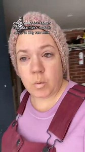 It’s legal to sell raw milk in Nebraska as long as it’s picked up on the farm. That’s why we have a farmers market shop right here on our property where we sell our grass fed A2A2 raw milk with all of its cream still in it. We are open five days a week for a couple hours at a time. Each time we are open we stock our milk and eggs and have lots of other wonderful things for your pantry, freezer, and fridge as well as a wonderful community. ##homestead##farmlife##rawmilk##maha##farmersmarket##farm