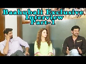 Baahubali Exclusive Interview Part 1 - Prabhas, Rana Daggubati, Tamannaah Bhatia | Silly Monks