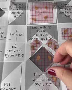 Un petit explication pour une cliente pour arriver à faire les blocks du BOM de Bridal Path à la main. Numéro 2 | Le Patchwork d'Emma