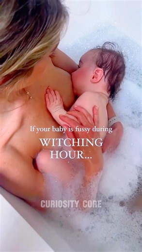 There's nothing quite like a warm bath with your little one. But have you ever tried breastfeeding them in the tub? It's a beautiful way to bond and create a peaceful feeding experience for you and your baby. Have you given it a try? Let me know in the comments below! #motherhood #Breastfeeding #fblifestyle | Curiosity Core
