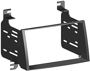 Scosche NN1496B Compatible with 2002-04 Nissan Altima DIN w/Molded Pocket Dash Kit Black