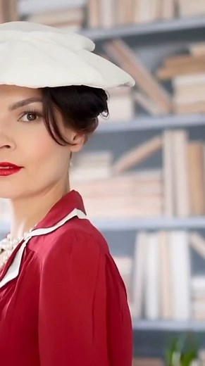 Shirtwaister sophistication in the Lisa-Mae dress, Windsor wine 🍷 Link to shop 🔗 theseamstressofbloomsbury.co.uk⁣⁣⁣ ⁣⁣⁣⁣ 🔍 LISA-MAE DRESS⁣⁣⁣ The Poppy blouse has a classic 1940s shape with a rever collar, little shoulder pads, pretty button closure to the front, and long sleeves which are extra full at the cuff.⁣⁣⁣⁣⁣⁣⁣⁣⁣⁣⁣⁣⁣⁣⁣⁣⁣⁣⁣⁣⁣⁣⁣⁣⁣⁣⁣ ⁣⁣⁣⁣⁣⁣⁣⁣⁣⁣ Produced in our signature Rayon Crepe de Chine fabric which is silky to the touch and easy to care too. It is produced in 100% natural fibre so n