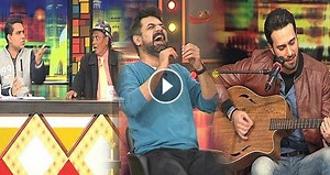 241K views · 241 shares | مذاق رات میں آئے مہمان اداکار نے انگلش گانا کیا گایا، ٹیم مذاق رات نے جگتوں کے وار شروع کردیئے! ایسی جگتیں کہ ہنسی روکنا بھی مشکل | Mazaq Raat | Facebook