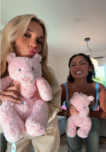 Dancing with Jellycat Leola Bear & Avani