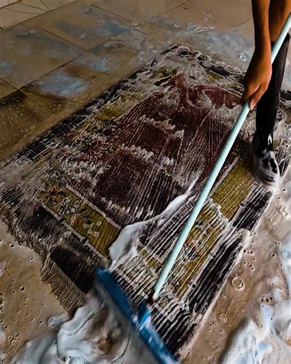 How we turned a dirty rug into a beautiful treasure #rug #carpet #satisfying #rugcleaning #carpetwashing #carpetcleaning #carpetpython | Awesome Carpet