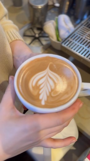 But first, Frothy! Our baristas take pride in their craft and it shows; the drinks they make taste as delicious as they are beautiful 🤤💛 #frothylove | Frothy Monkey