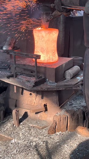 3.4K views · 22 reactions | How to Forge Wrought Iron: Traditional Techniques #process #machine #factory #ironman #iron #forging | TIM inside the factory | Facebook