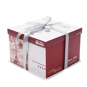[Hot Item] Wholesale Decorative Fancy Cake Boxes Roll Cake Box Cardboard Packaging Box Printing/Paper Gift Packing Boxes
