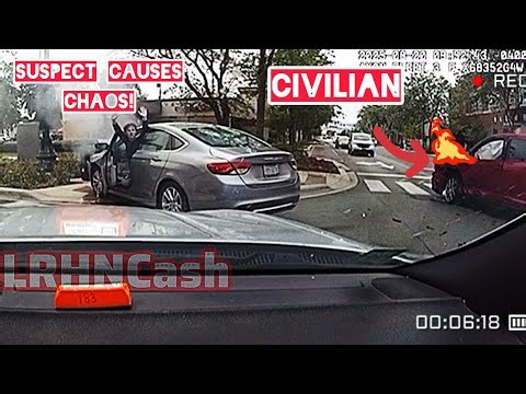 "Insane Ohio Police Chase Caught on Dashcam | Fiery Crash at High Speed!"