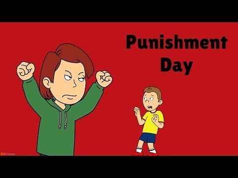 Boris gives Caillou a Punishment Day / Arrested