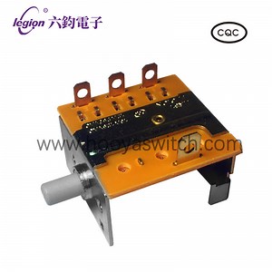 [Hot Item] Legion Rotary Switches Are Used in Coffee Machines, Ovens, and Electric Heaters CQC