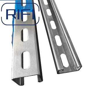 [Hot Item] Versatile Stainless Steel Strut Channel in 41*41 Size 3m 6m Support C Channel Steel Profile C Shape Unistrut Strut Channel Manufacturer