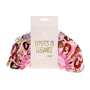 Mad Beauty Disney Princess Shower Cap | Water Repellent | Keeps Hair Tucked Away During Beauty Routine | Cruelty-Free Cosmetics | Skincare Gifts for Women, Adults, and Kids